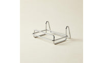 Stainless Steel Pan Rack Cookware Storage Rack Rust-Resistant Pot and Pan Organizer for Sink Area