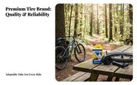 Cycle Inner Tube Pressure Maintenance Bike Inner Tube Easy to Fit for Cyclists, Commuters