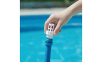 Pool Drain Plug Connector Threaded Pool Drain Connector with Threads Replacement for Above Ground Pools