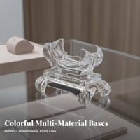 Bangle Display Stand Stable Base Acrylic Bracelet Display Stand Transparent Bangle Rack Elegant & Modern Look for Photographers