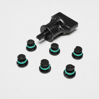 7 Pieces Replacement Oil Drain Plug with Sealing Rings Wear-Resistant Oil Drain Plug Assembly Reusable Hardware Low-Profile for DIYers, Engine Maintenance