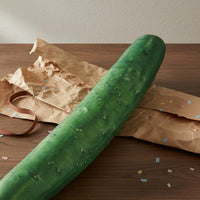 Cucumber Stuffed Toy Pillow Joke Gift Realistic Huggable Funny Vegetable Stuffed Toy for Boyfriend, Women, Performance Prop