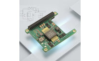 Network-Powered Accessory board+ HAT Module Compact Power over Ethernet Hat Green