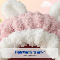 Bird Shelter, Plush Thick Warm Bird House, Winter Sleeping Bed for Budgie, Cockatiel, Lovebird, Parrot, Cleanable, Random Color