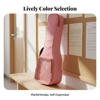 Ukulele Bag Adjustable Shoulder Strap Padded Ukulele Bag Soft Uke Carrying Case Wear-Resistant Material for Children, Travel