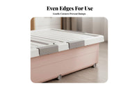 Under-Bed Rolling Drawer slimslim construction Design Flat Rolling Drawer with casters