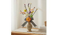 Decorative Easter Flower Festive Flower Bouquet Colorful Holiday Decoration for Tabletop