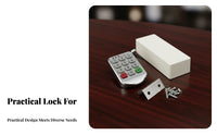 Electronic Locker Lock Anti-Peep Technology Smart Cabinet Lock Security Hardware Public & Private Modes Emergency Universal