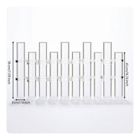 Modular Glass Test Tube Vase Minimalist Test Tube Vase Elegant Propagation Station Transparent for Windowsill