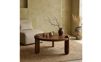 Round Coffee Table Minimalist Round Coffee Table Table Sculptural Furniture for Living Room, Lounge, Reading Corner