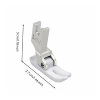 Ceramic Presser Foot Wear-Resistant Industrial Stitching Device Smooth-Sole Presser Glide