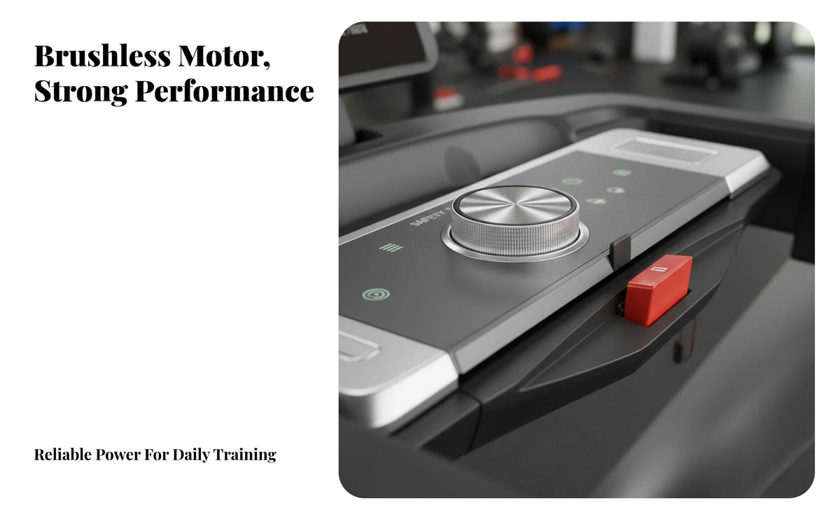 Foldable Treadmill Quiet Smart Treadmill Space Saving Electric Running Machine for Runners, Home, Gym