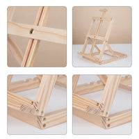 Painting Easel with Angle Adjustment Sturdy Tabletop Painting Stand Multi-Use Easel with Adjustable Angle for Artists, Kids, Studio, Classroom