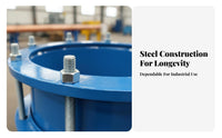 Steel Pipeline Expansion Joint High Temperature Resistant Gland Type Expansion Joint Loose Sleeve Pipe Compensator Sturdy Duty