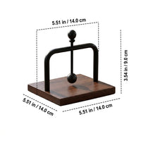 Geometric Napkin Holder, Freestanding Serviette Holder for Kitchen Counter, Modern Iron Table Napkin Dispenser