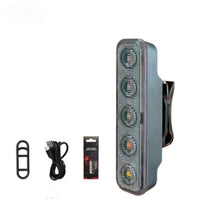 High Brightness LED Bike Tail Light Multi-Mode Rechargeable Cycle Rear Light Long Battery Life for Adults, Kids, Commuting, Helmet, Hiking