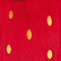Strawberry Golf Headcover Knitted Golf Driver Cover with Knit Neck Guarding Driver Head Cover for Golfers