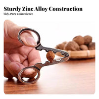 Floral Cracker Zinc Alloy Melon Plier Sturdy Kernel Nut Sheller for Snack Aficionados, Snack Lover S, Office, Parties, Living Room