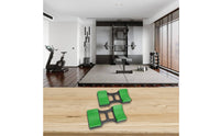 2 Pieces Space Saving Pair of Dumbbell Stands Easy to Use Dumbbell Stand Anti Slip for Home Gym, Workout Room