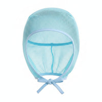 Breathable Full-Cover Work Cap Lightweight Mesh Cap with Tie Closure One-Size Mesh Hat Ventilated for Workshops