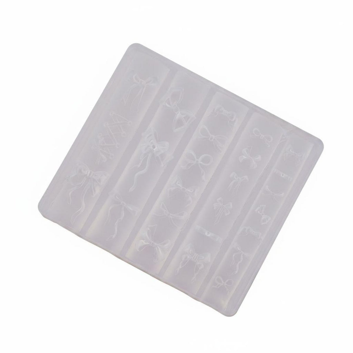 Bow Nail Template Non Nails Art Bowknot Template Reusable Manicure Accessory for DIY Enthusiasts, Home