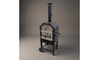 Vertical Briquette Grill Portable Freestanding Briquette Grill Heat-Resistant