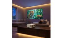 Full HD Smart Display Device with Built-in Speaker Wireless Display Device with Speakers Compact Indoor for Home Theater, Bedroom Movie Nights, Office