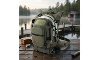 Adjustable Fly Fishing Chest Bag Compact Chest Bag with Hard-Shell Pocket Lightweight Long-Lasting for Anglers