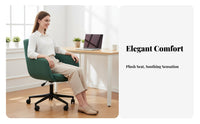 Ergonomic Adjustable Highspine Task Chair Support pivot Seat Modern Design Office Furniture Includes Headrest for People with Sedentary routines, Remote Workers, Students, Study Room, Workstation