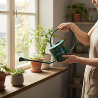 Stainless Steel Watering Can Rust-Resistant Long Spout Watering Can Easy to Control Garden Tool for Balcony