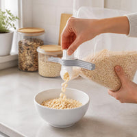 Sealing Pour Spout Clip for Food Bags, Kitchen Seasoning, Snack, Milk Powder, Moisture-proof