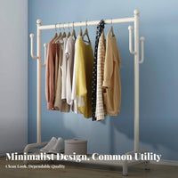 Complimentarystanding Garment Rack with Shelf Floor-Standing Design Coat Tree Space-Saving Minimalist Design for Homeowners