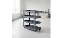 Metal Rolling Tool Cart Mobile Tool Cart with Wheels Sturdy Storage Organizer Portable for Mechanics, Auto Repair Shop