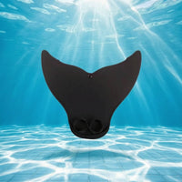 Mermaid Monofin Lightweight Monofin with Foot Pockets Mermaid Fin Comfortable Swimming Flipper Flexible for Children, Pool Play
