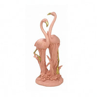Flamingo Figurine Resin Flamingo Statue Romantic for Shelf, Living Room, Couples