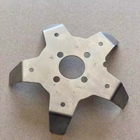 Lawnmower Anti-Winding Plate Prevents Jamming Anti-Snag Trimmer Blade Increases Efficiency Star-Shaped Grass Deflector for Lawn Care, Gardening