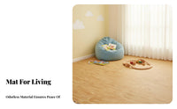 Soundproof Wood Grain Foam Mat Thickened Interlocking Floor Mat Cuttable Interlocking Foam Tile Odorless for Toddlers, Homeowners, Bedroom, Living Room, Playroom, Nursery