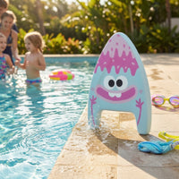 Beginner-Friendly Swimming Kickboard with Grip Handles Textured Swimming Kickboard Water-Resistant Swim Training Board with Grip Handles Non-Absorbent for Beginners, Kids