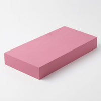 Solid Pink Sharpening Stone Flat-Sided Rectangular Sharpening Stone