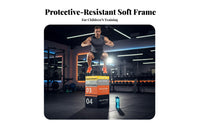 4 Pieces Tear-Resistant Stackable Soft Plyo Box Set Adjustable Height Stackable Foam Plyo Box force-absorbing-Absorbing leaping stage long-lasting for Children, Home Gym Users, Beginners, Plyometric Training, functional fitness, HIIT exercise session