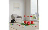 31 Pieces Collapsible Design Golf Chipping Practice Buckets Multiple Targets Portable Golf Chipping Target Set Easy Setup for Family, Beach