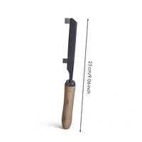 Guitar Fret Slot Cleaning Saw Guitar Fret Slot Saw with Wooden Handle Manual Luthier Tool for Fretwork