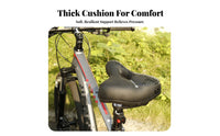 Mountain Bike Saddle Universal Fit Comfortable Bike Seat for Daily Commuting