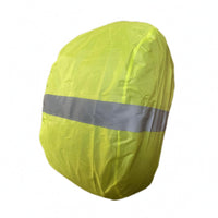 Silver Strip Reflective Backpack Rain Cover Yellow-Green Student Backpack Cover Fitted School Gear Stitched Seams for Students
