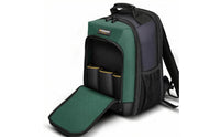 Padded Straps School Backpack Mesh Pockets Zippered Backpack Structured Bookbag Reinforced Trim