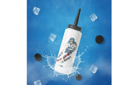 Ice Hockey Bottle Screw-on Cap Hockey Water Bottle Printed Graphics