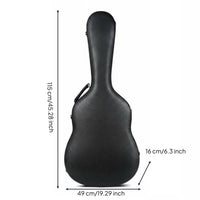 Expanded Polypropylene Guitar Case Backpack Straps Lightweight Foam Guitar Case Ergonomic Handle Musical Instrument Accessory for Travel