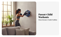 No-Drill Music Boxing Target Multi-Section Music Boxing Machine Round Bluetooth Punching Machine Digital Counter for Home Gym