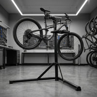 Bike Repair Stand Height Adjustable Cycle Repair Stand Rotating Bike Workstand for Cyclists, Mechanics, Home Workshop
