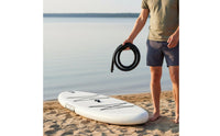 Hand Pump Hose with Fittings Flexible Corrugated Pump Hose Replacement for Paddleboarders